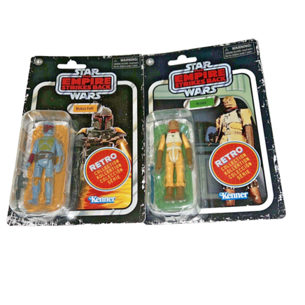 Star Wars Retro Collection Special Bounty Hunters 2-Pack Boba Fett & Bossk - thetoyfever