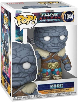 Marvel Funko Pop! Thor Love and Thunder Collection Korg Bobble-Head Figure - thetoyfever