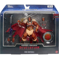 Masters Of The Universe Masterverse Deluxe Action Figure Revelation King Grayskull - thetoyfever