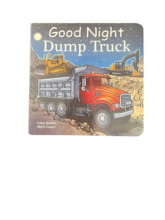 Good Night Dump Truck Children Picture Book Hardcover - thetoyfever