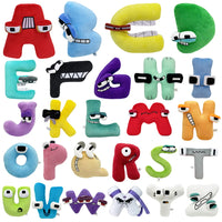 Silly Alphabet Plush Toys